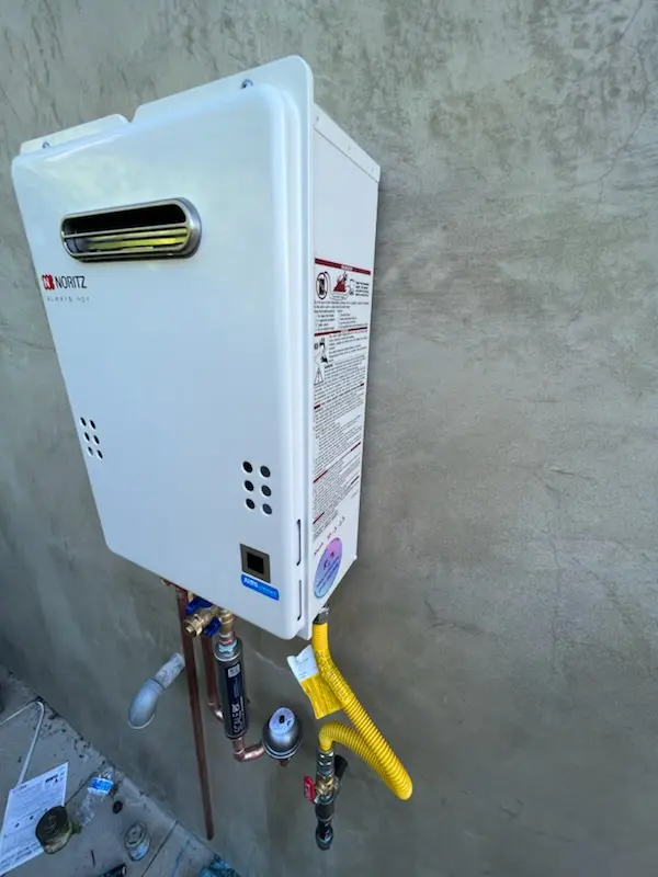 Tankless water heater installation for St. Ann homes